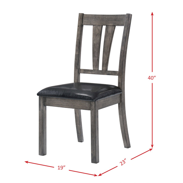 Nathan Dining W/ Padded Seats 6pc Set