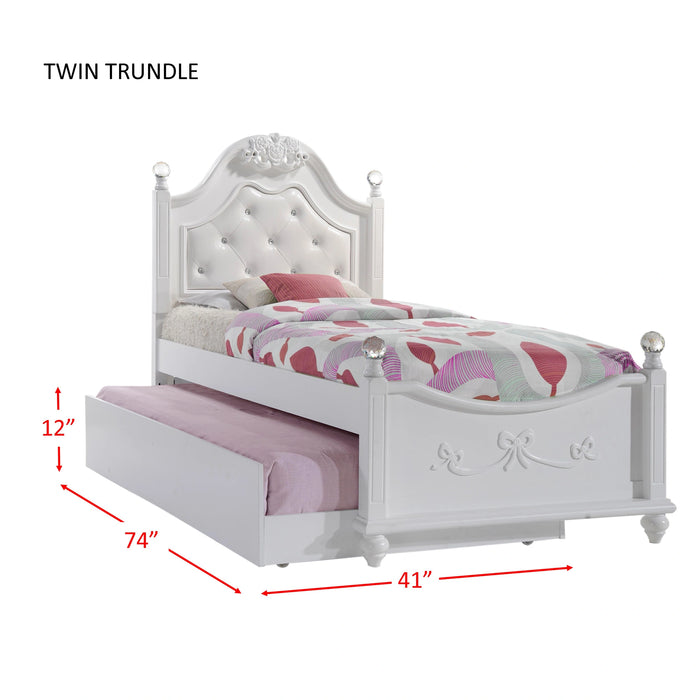 Alana Platform Bed w/ Storage Trundle