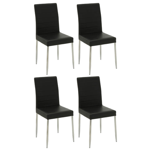 Maston Upholstered Dining Chairs Black (Set of 4) image