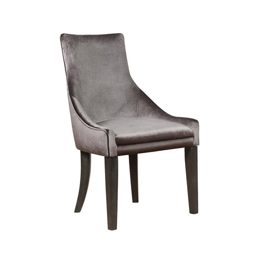 Phelps Upholstered Demi Wing Chairs Grey (Set of 2) image