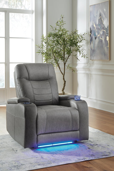 Schooner Rocks Power Recliner - Pierce Furniture Gallery