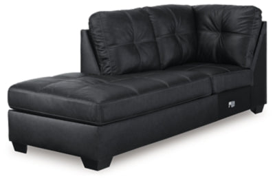 Barlin Mills Sectional with Chaise - Pierce Furniture Gallery