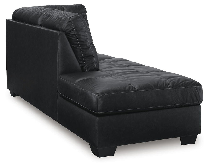 Barlin Mills Sectional with Chaise - Pierce Furniture Gallery