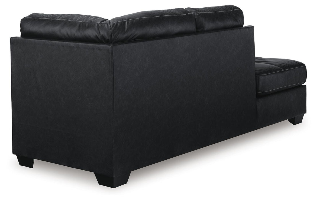Barlin Mills Sectional with Chaise - Pierce Furniture Gallery