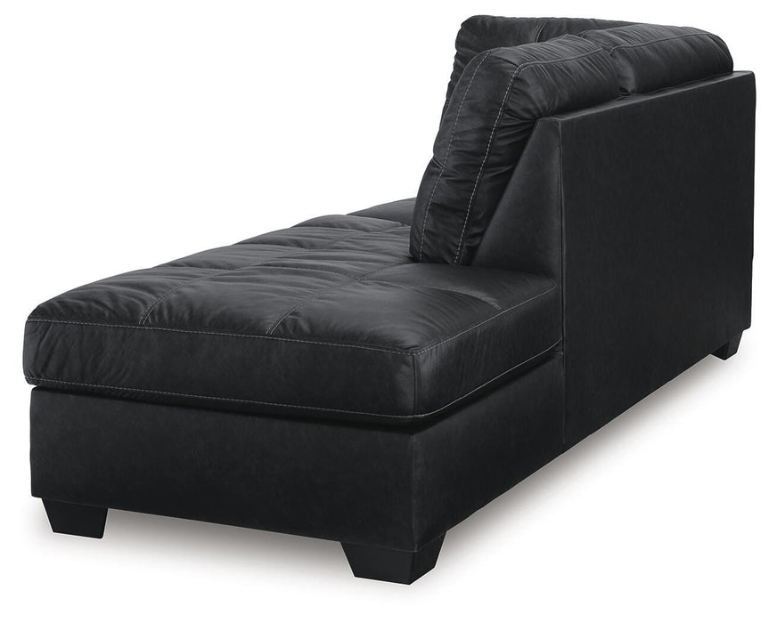 Barlin Mills Sectional with Chaise - Pierce Furniture Gallery