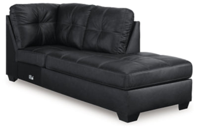 Barlin Mills Sectional with Chaise - Pierce Furniture Gallery