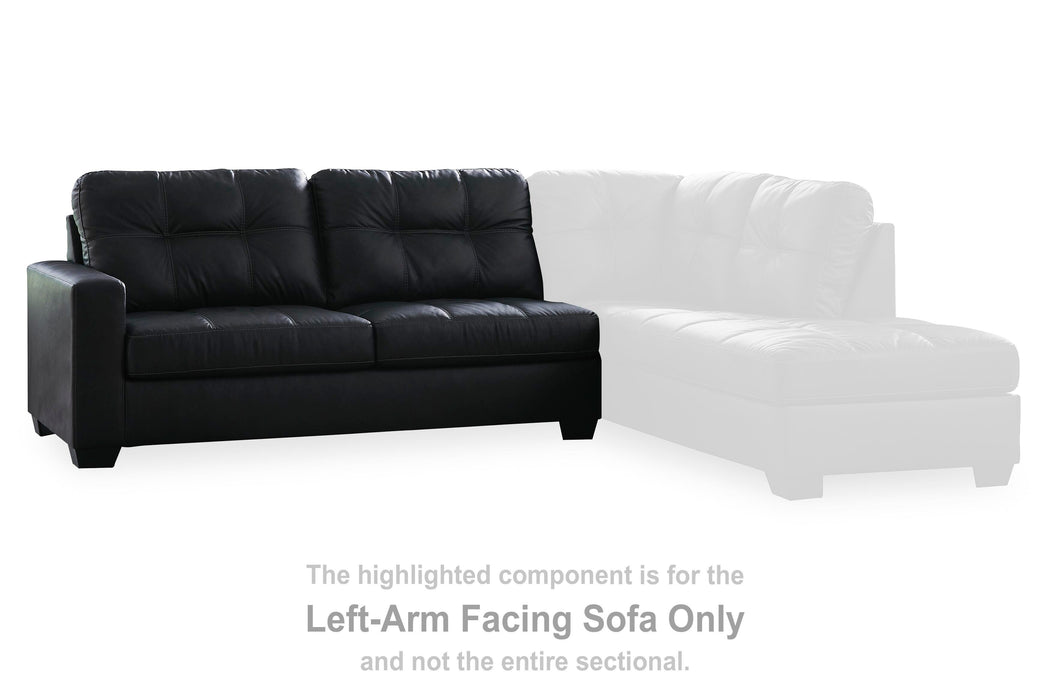 Barlin Mills Sectional with Chaise - Pierce Furniture Gallery