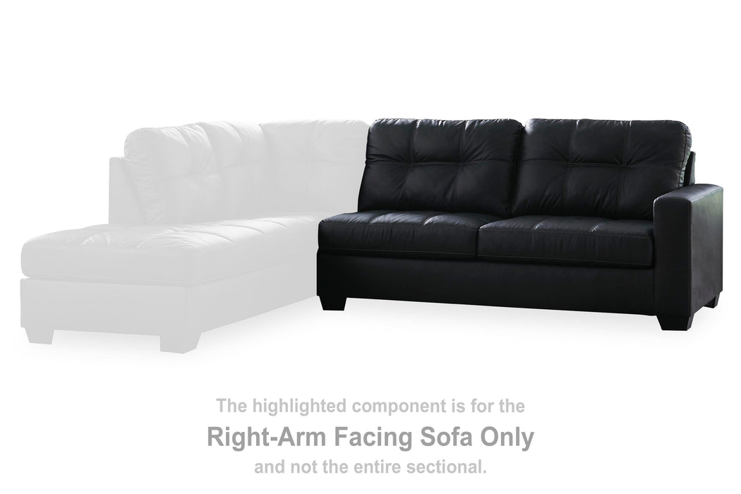 Barlin Mills Sectional with Chaise - Pierce Furniture Gallery