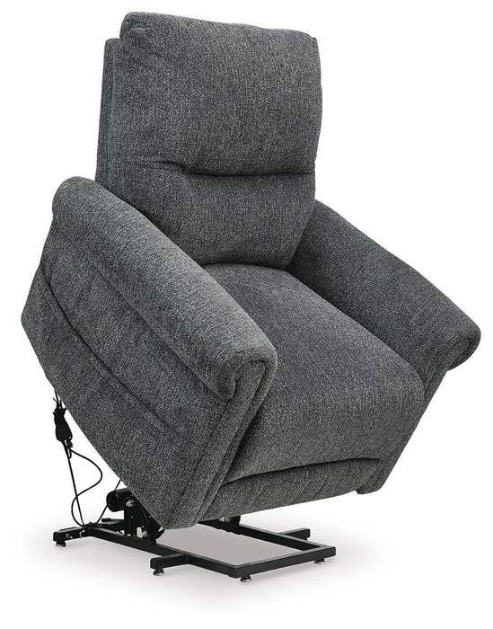 Aureta Power Lift Recliner - Pierce Furniture Gallery