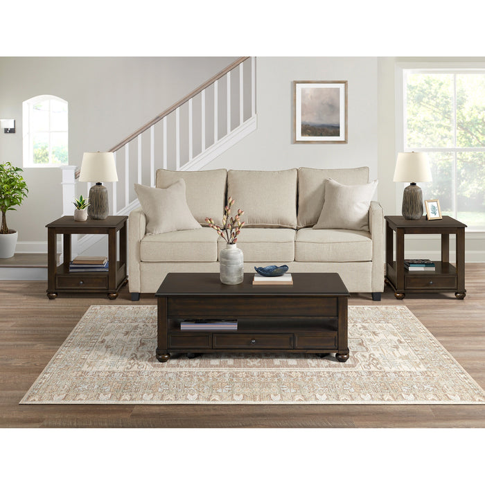 Wagner End Table in Cherry