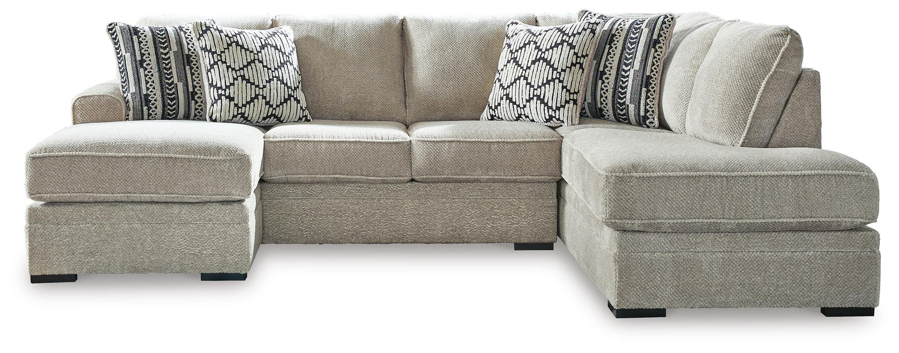 Calnita Sectional with Chaise - Pierce Furniture Gallery