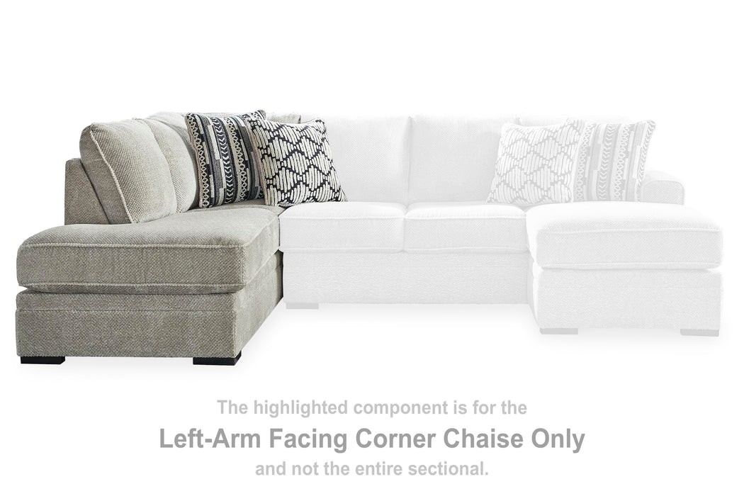 Calnita Sectional with Chaise - Pierce Furniture Gallery