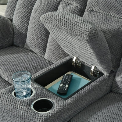 Observation Power Reclining Loveseat with Console - Pierce Furniture Gallery