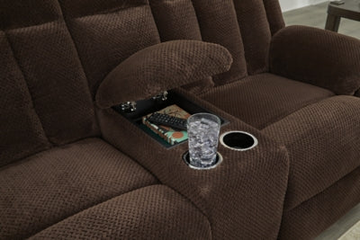 Observation Power Reclining Loveseat with Console - Pierce Furniture Gallery