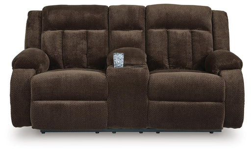 Observation Power Reclining Loveseat with Console - Pierce Furniture Gallery