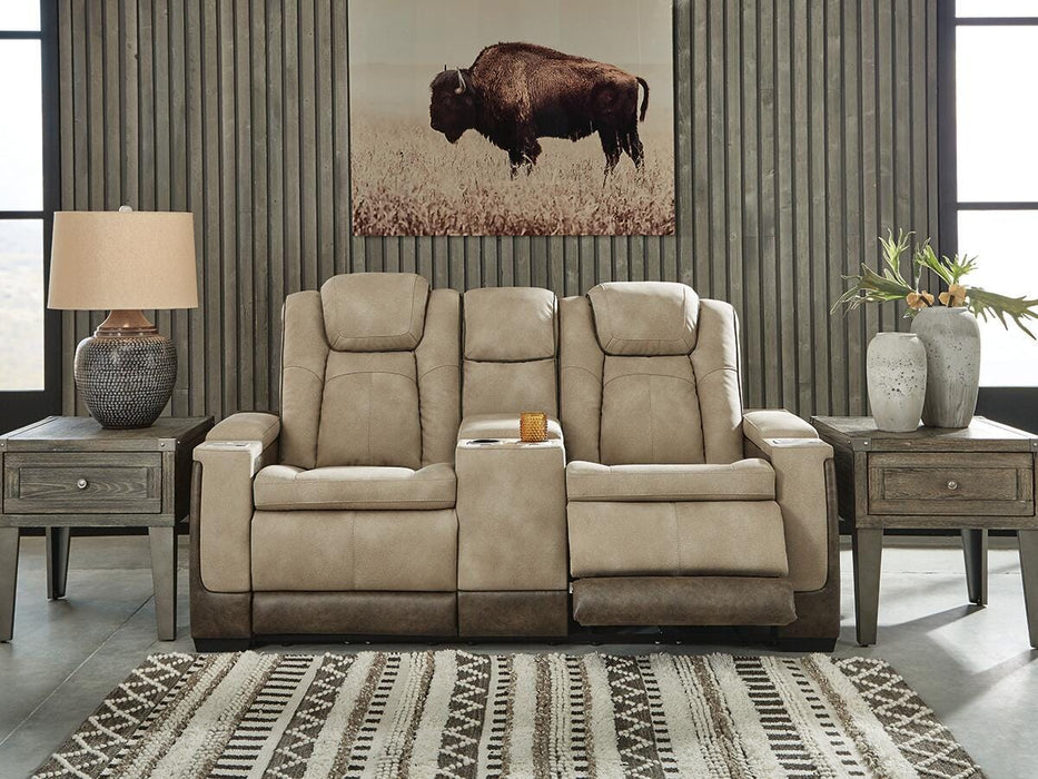 Next-Gen DuraPella Power Reclining Loveseat with Console - Pierce Furniture Gallery