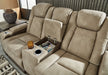 Next-Gen DuraPella Power Reclining Loveseat with Console - Pierce Furniture Gallery