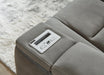 Next-Gen DuraPella Power Reclining Loveseat with Console - Pierce Furniture Gallery