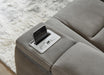Next-Gen DuraPella Power Reclining Loveseat with Console - Pierce Furniture Gallery