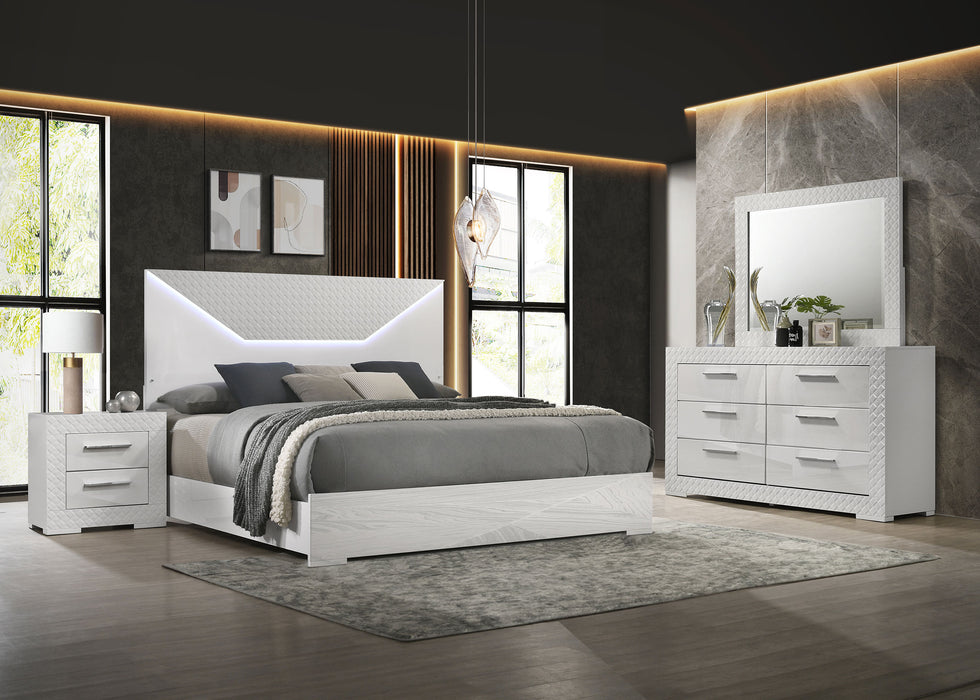 Ives 4 Pc Bedroom Set - Pierce Furniture Gallery