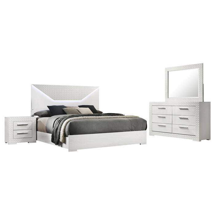Ives 4 Pc Bedroom Set - Pierce Furniture Gallery