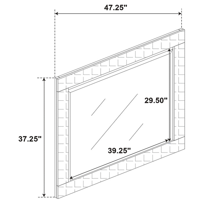 Ives 4 Pc Bedroom Set - Pierce Furniture Gallery