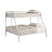 Morgan Twin Over Full Bunk Bed White image