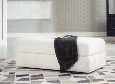 Karinne Oversized Accent Ottoman - Pierce Furniture Gallery