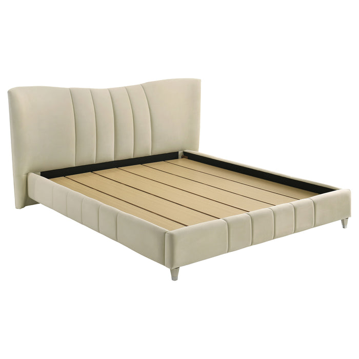 Evelyn Panel Platform Bed