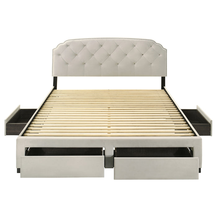 Marianna Panel Platform Storage Bed