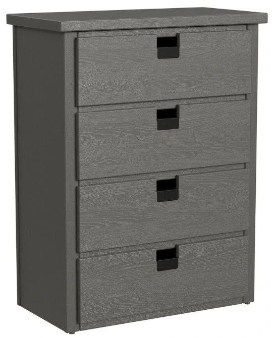 Elements International Cali Kids Chest in Sleek Gray image
