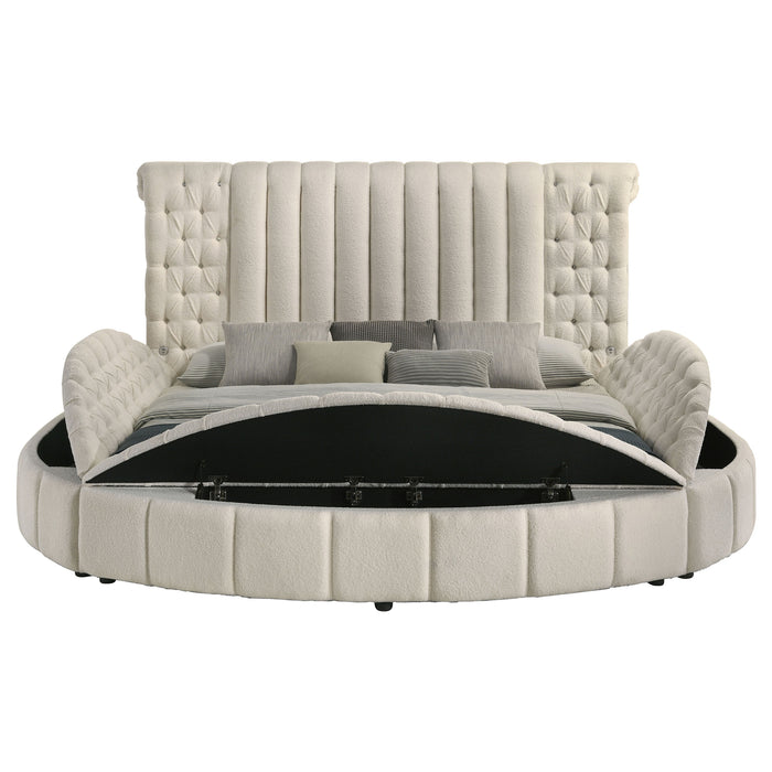 Sonya Panel Floor Storage Bed