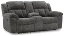 Frohn Reclining Loveseat with Console - Pierce Furniture Gallery