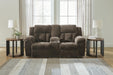 Frohn Reclining Loveseat with Console - Pierce Furniture Gallery