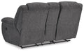 Foreside Reclining Loveseat with Console - Pierce Furniture Gallery