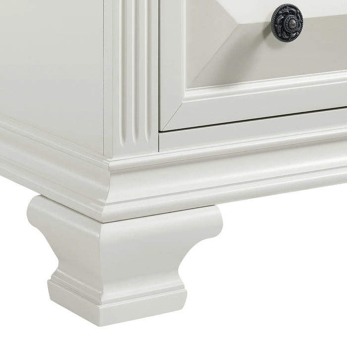 Bridgestone 2-Drawer Nightstand with USB