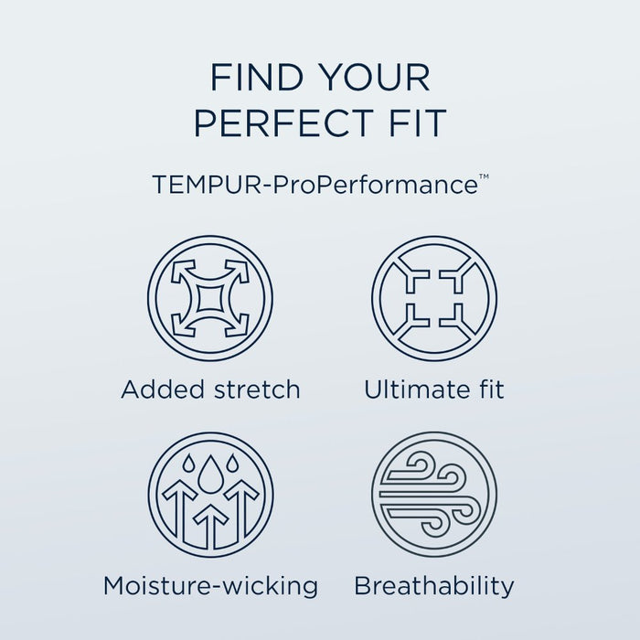 Tempur-Pedic ProPerformance Pillowcase Set - Graphite