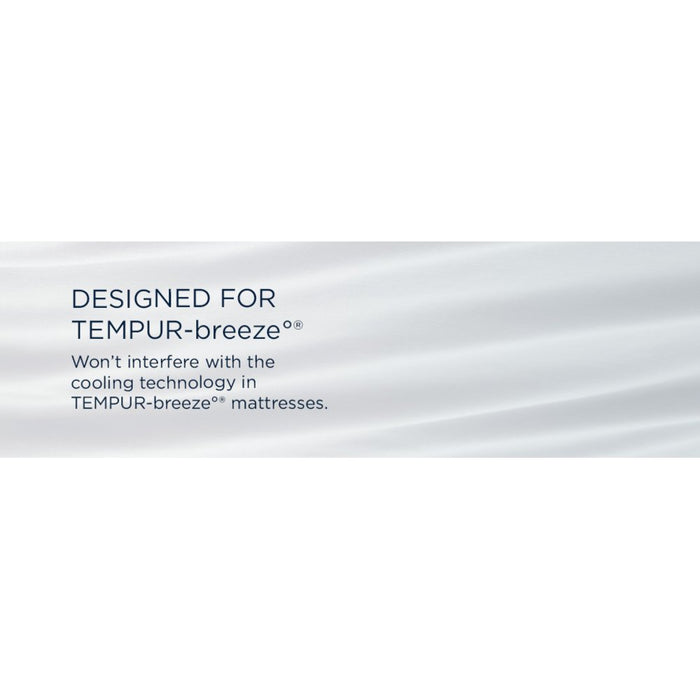 TEMPUR breeze cooling Sheet Set Sleepy Blue