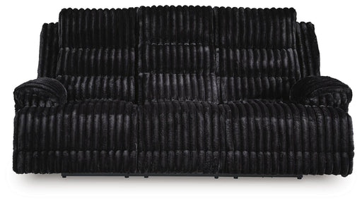 Rhine Falls Power Reclining Sofa with Drop Down Table - Pierce Furniture Gallery