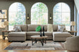 Newellen Sectional with Chaise - Pierce Furniture Gallery