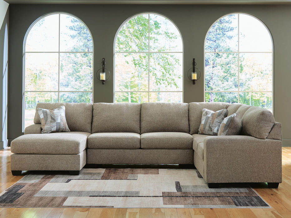 Newellen Sectional with Chaise - Pierce Furniture Gallery