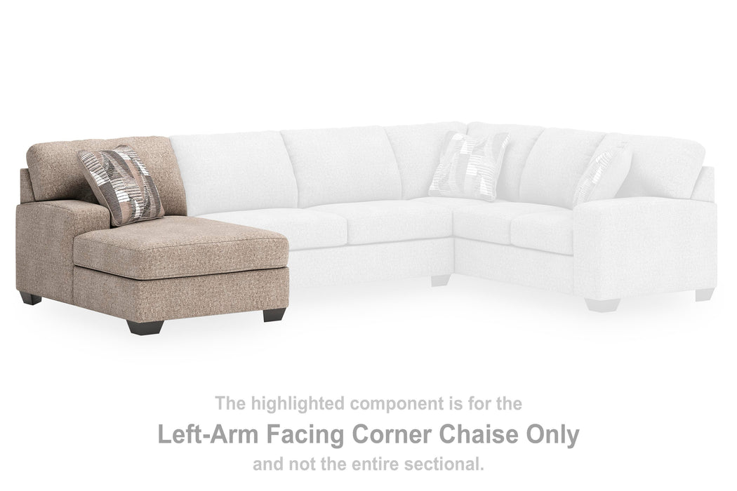 Newellen Sectional with Chaise - Pierce Furniture Gallery