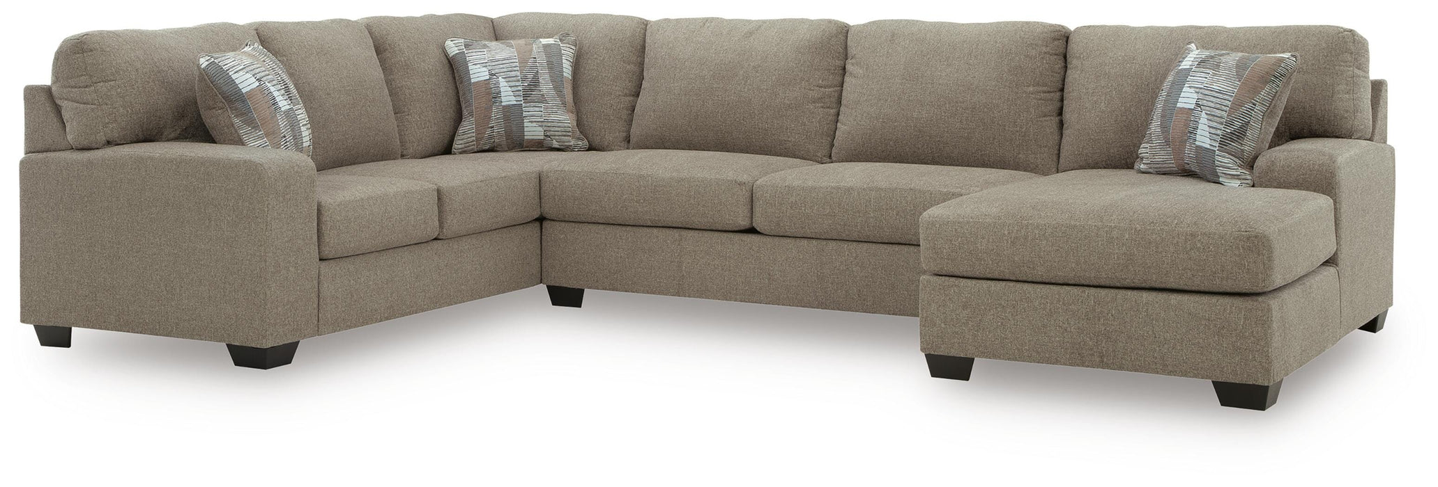 Newellen Sectional with Chaise - Pierce Furniture Gallery