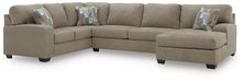 Newellen Sectional with Chaise - Pierce Furniture Gallery