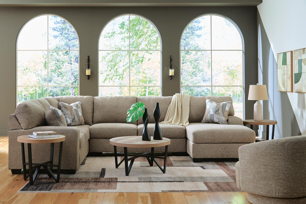Newellen Sectional with Chaise - Pierce Furniture Gallery