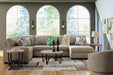 Newellen Sectional with Chaise - Pierce Furniture Gallery