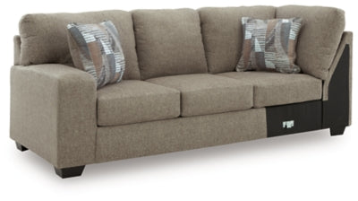 Newellen Sleeper Sectional with Chaise - Pierce Furniture Gallery