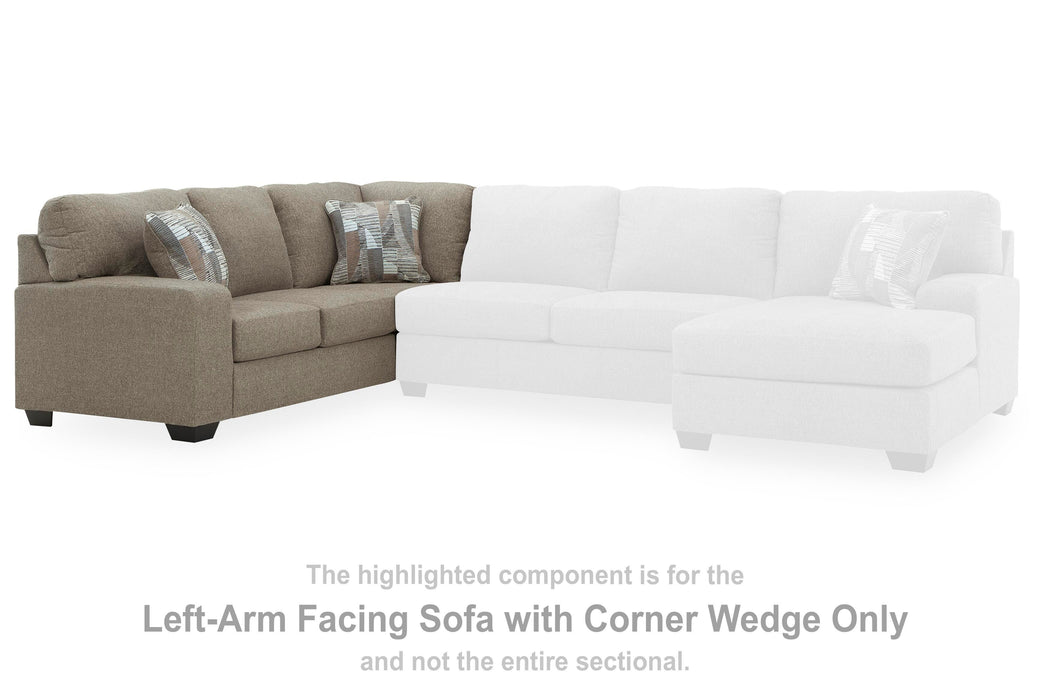 Newellen Sectional with Chaise - Pierce Furniture Gallery