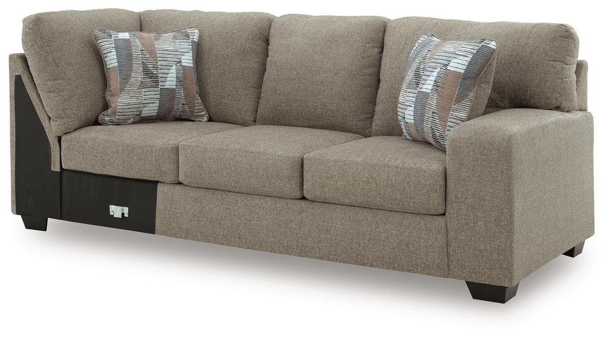 Newellen Sectional with Chaise - Pierce Furniture Gallery
