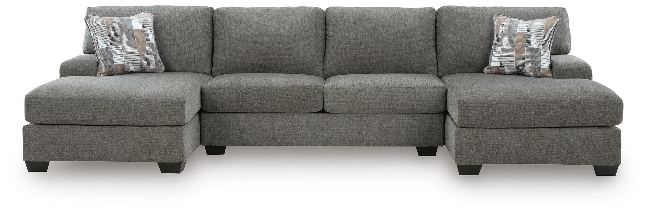 Clarington Sectional with Double Chaise - Pierce Furniture Gallery